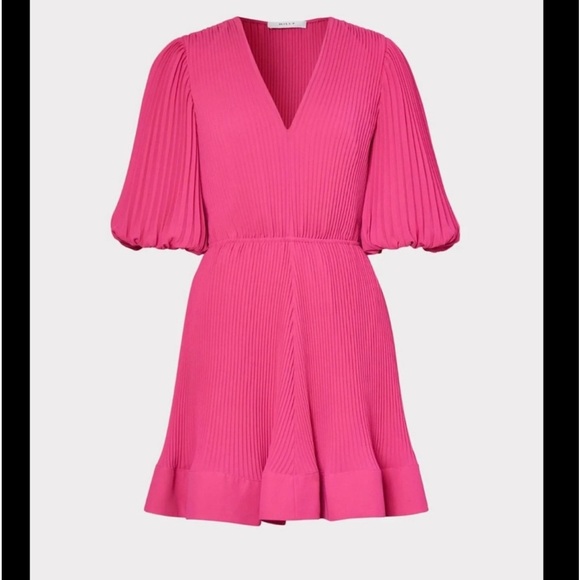 Milly Dresses & Skirts - Milly Elle pleated fit and flare dress